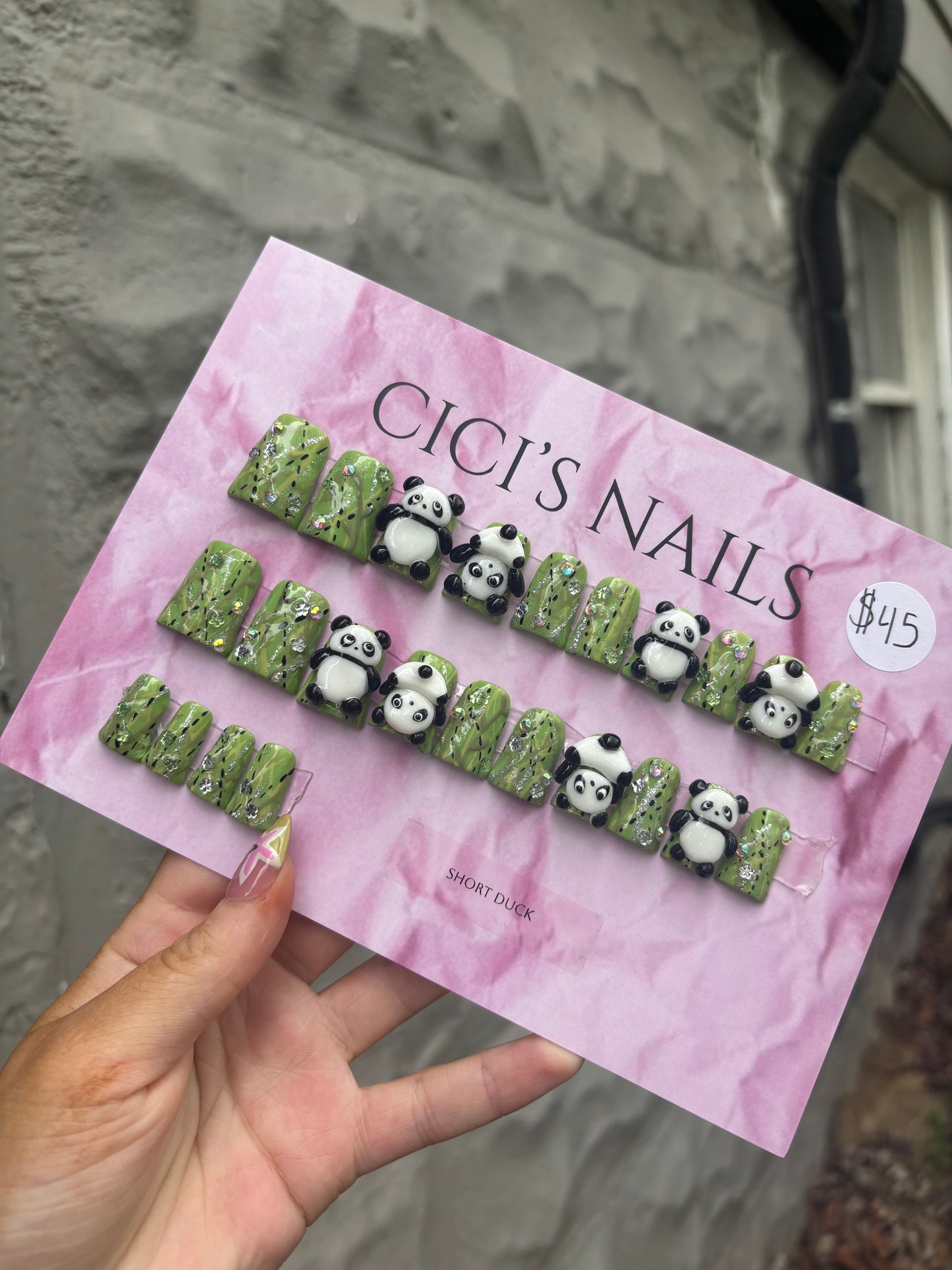 🐼🎋 short duck one size fits all