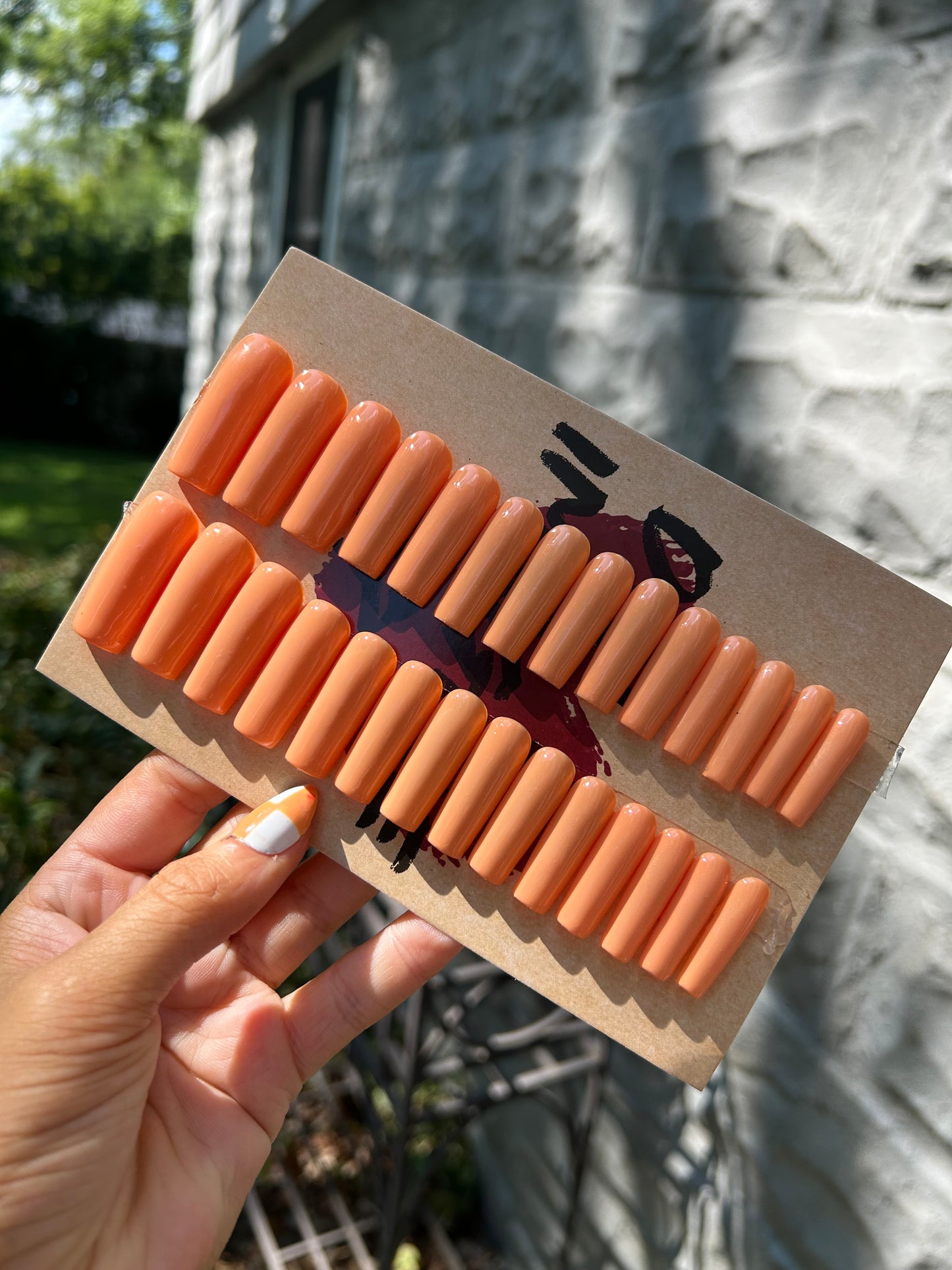 Pumpkin cream 🎃☕️ long square one size fits all