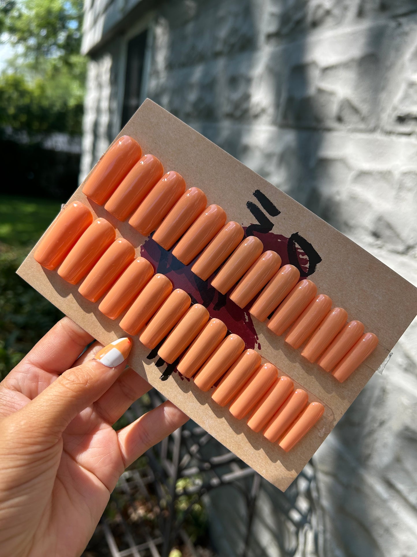 Pumpkin cream 🎃☕️ long square one size fits all