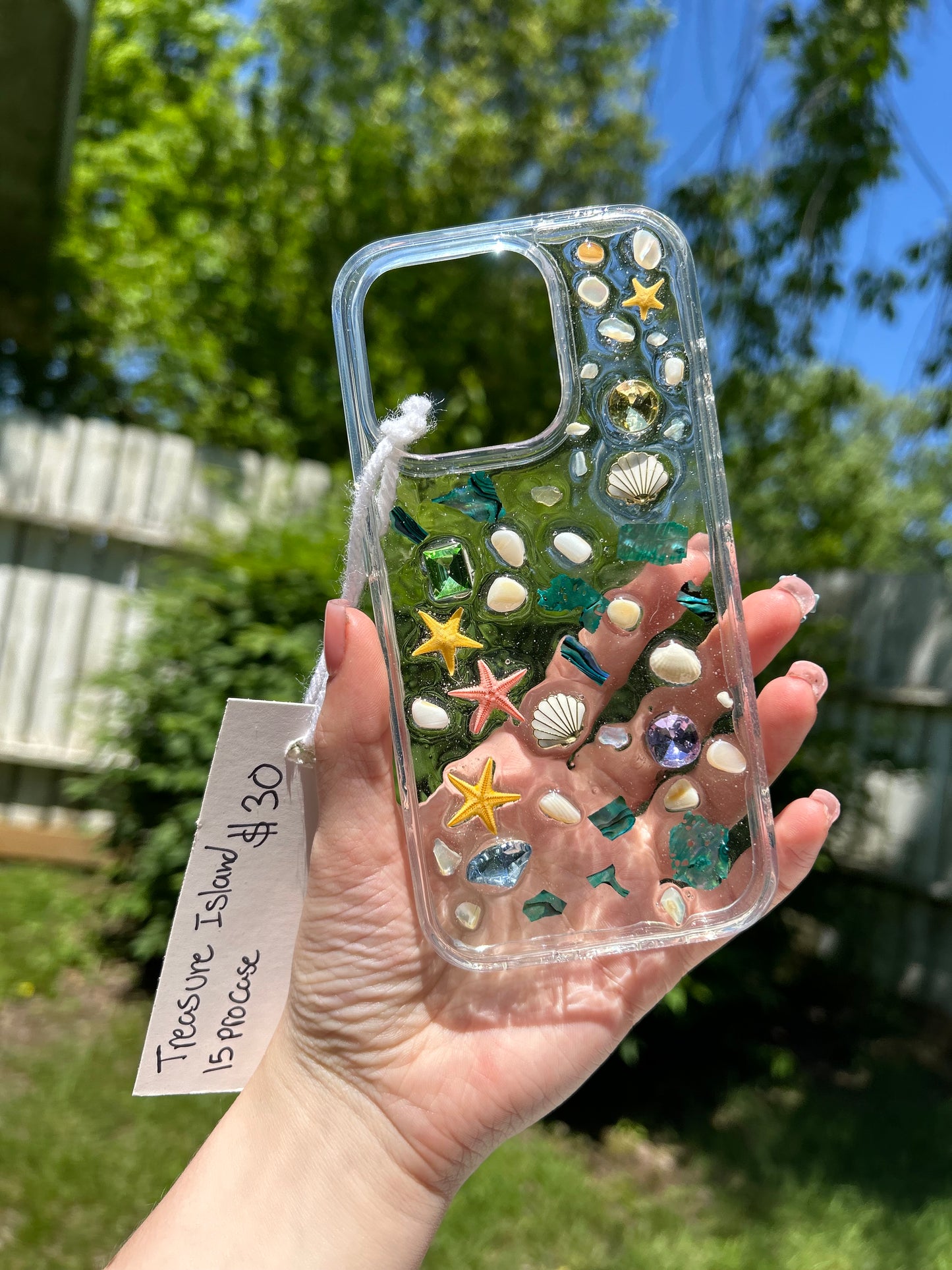 Treasure Island 💎 IPhone 15 pro case