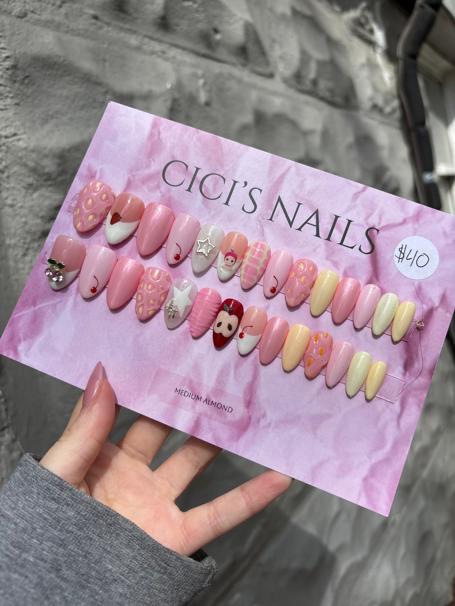 BBYG 🍎👼🏻 medium almond