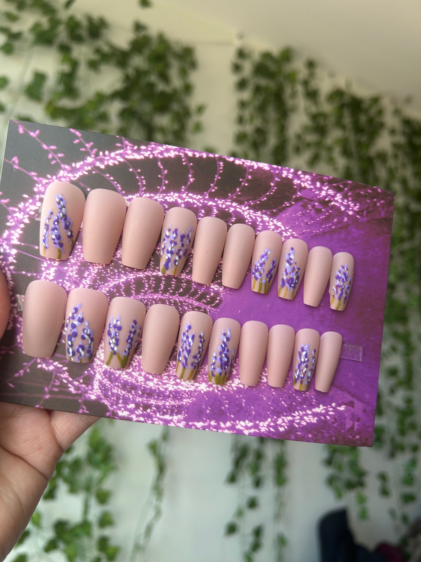 Lavender 🪻 medium coffin one size fits all