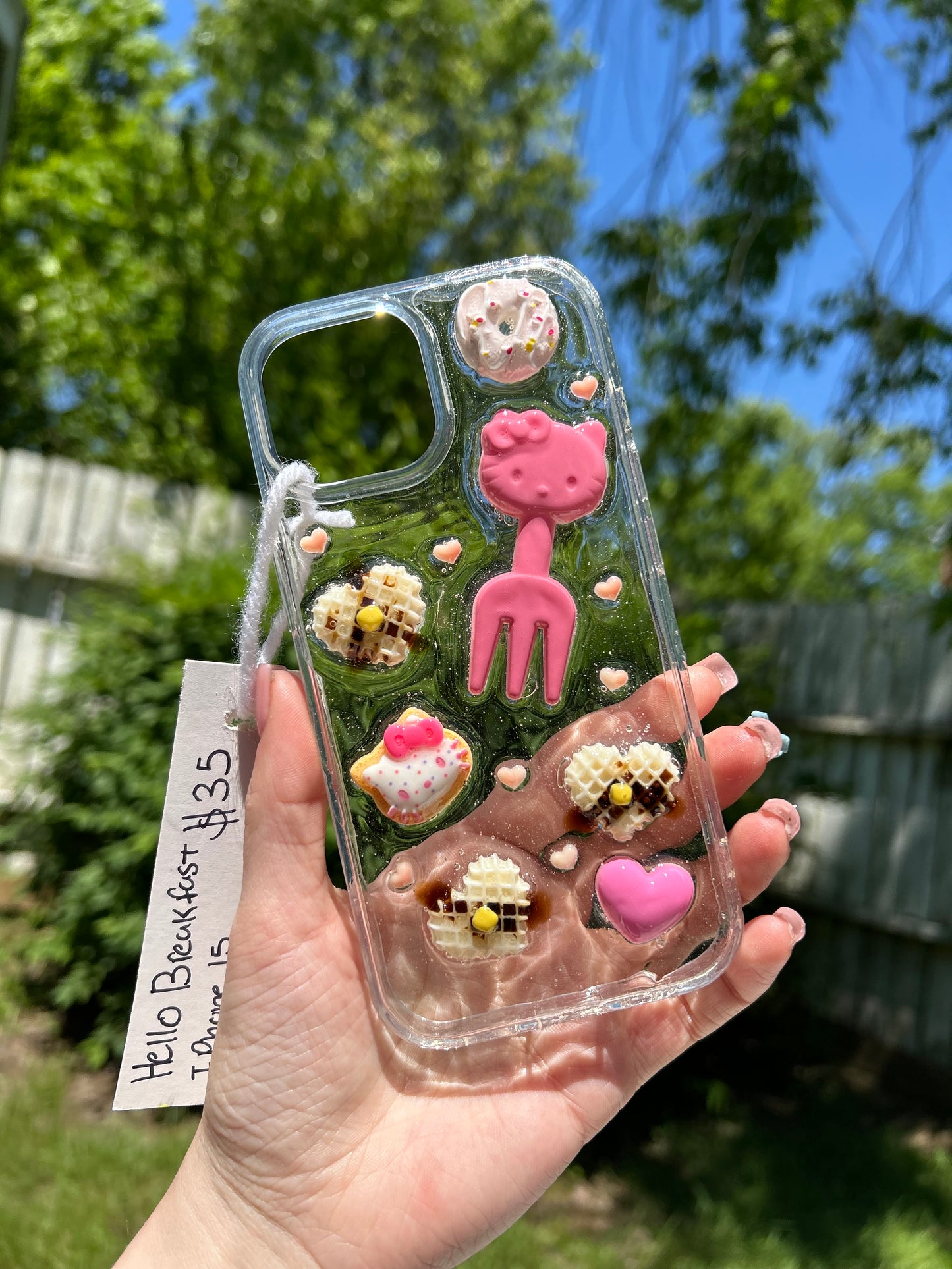 Hello Breakfast🧇💗 IPhone 15 case