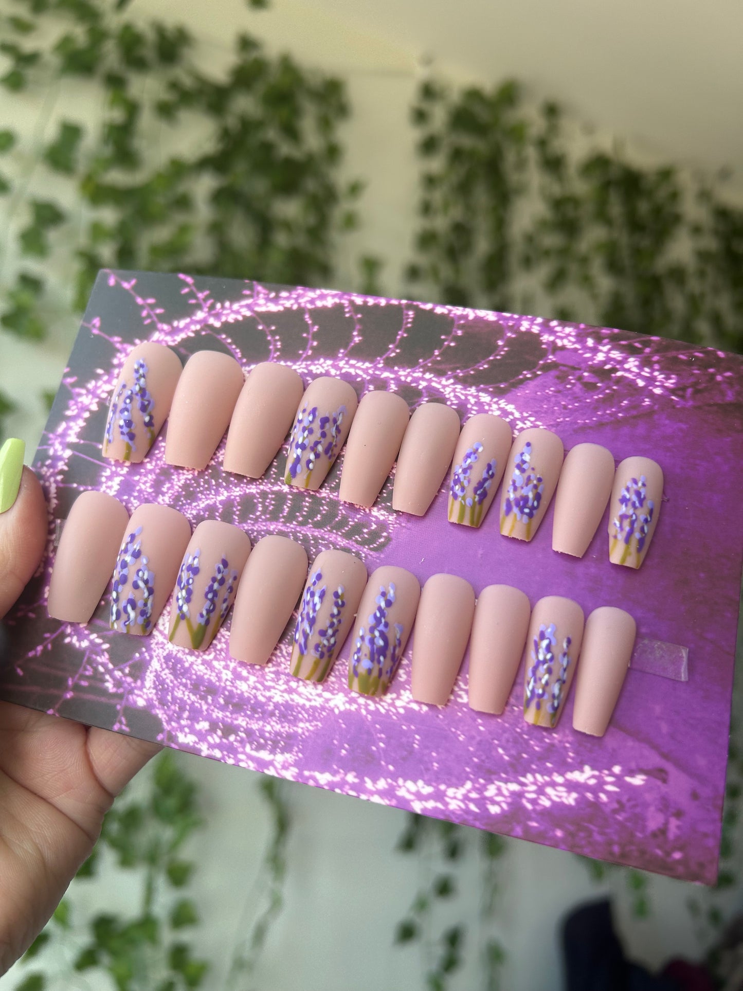 Lavender 🪻 medium coffin one size fits all