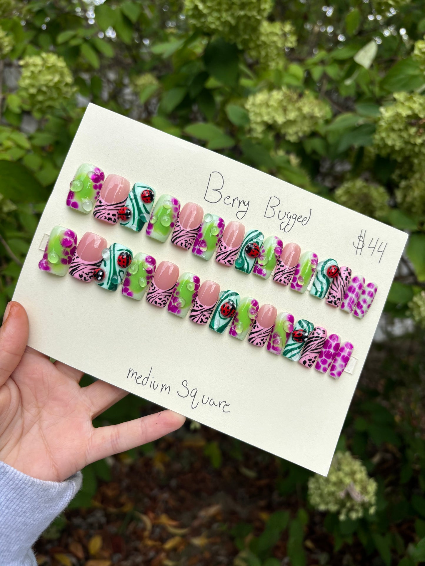 Berry bugged🍓🐞 medium square