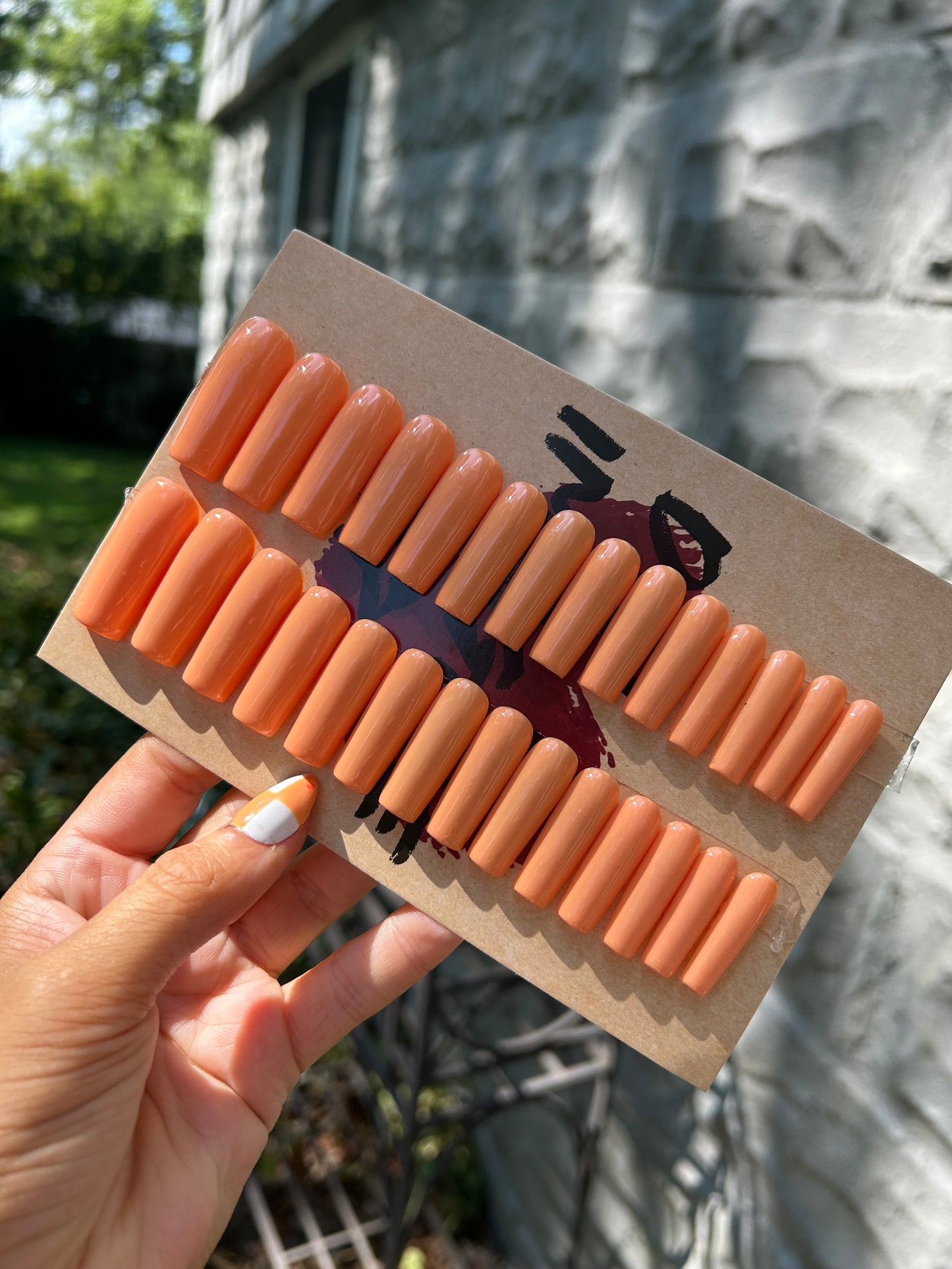 Pumpkin cream 🎃☕️ long square one size fits all