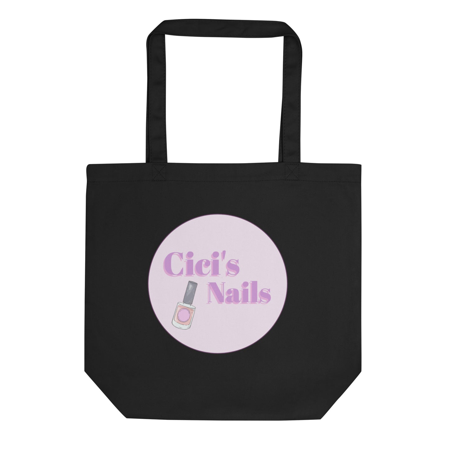 cici's nails old school tote bag