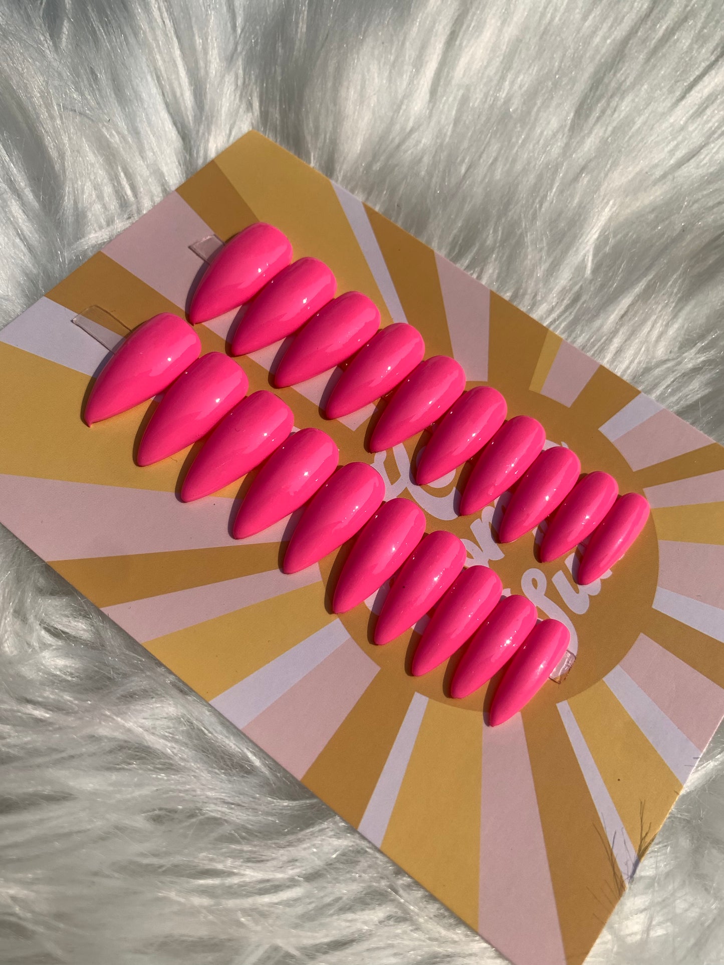 Barbie 💗 medium point almond one size fits all