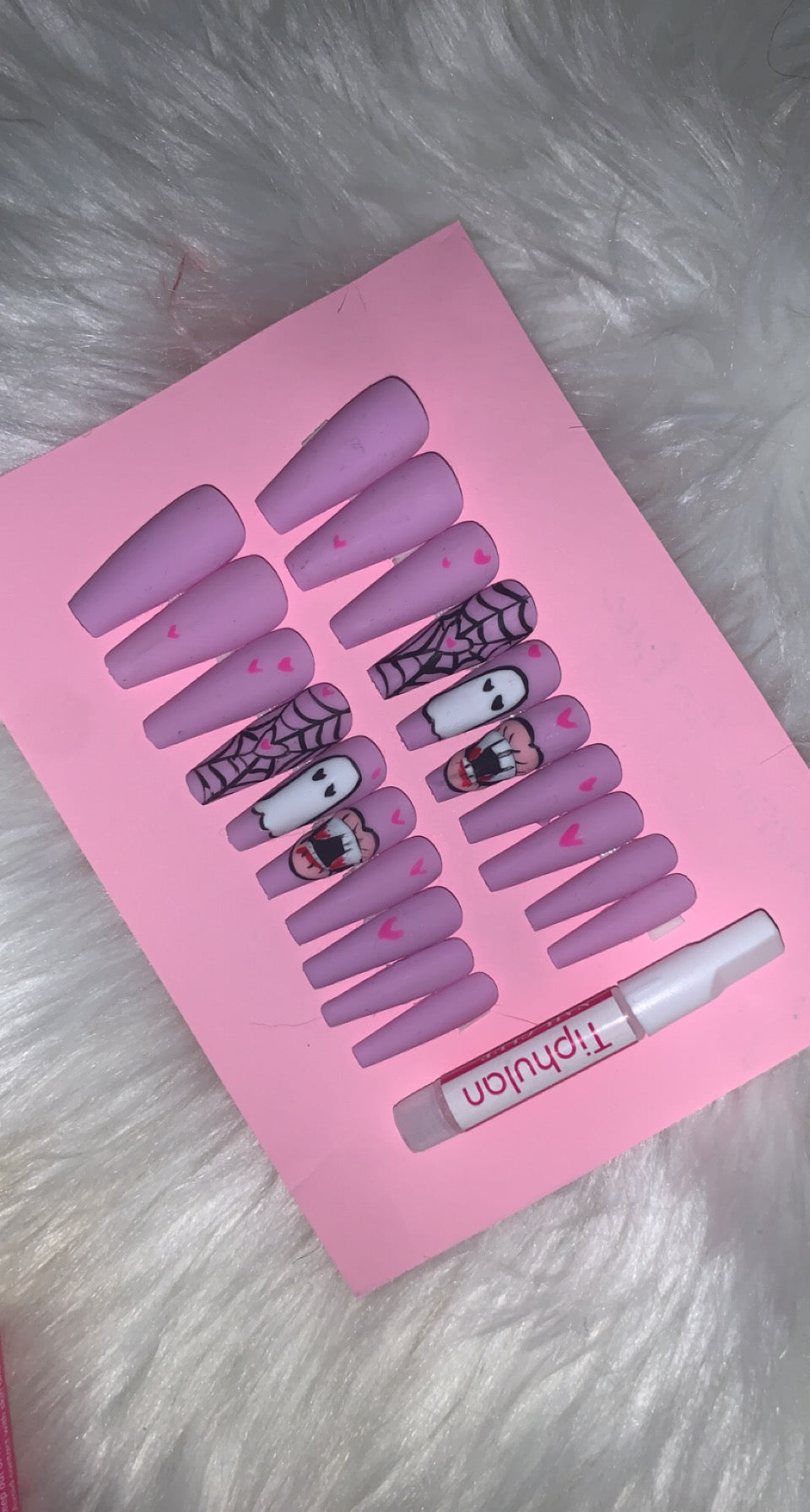 Sweetheart Vamp 20 piece Long coffin 🧛🏻♀️💕