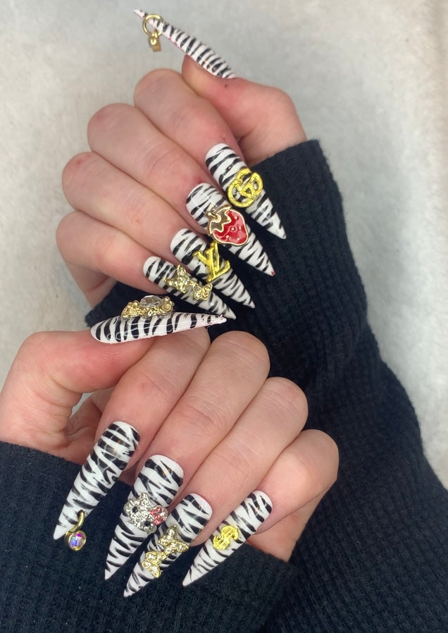 2000s Junk💖💫🧸 Long stiletto 40 piece