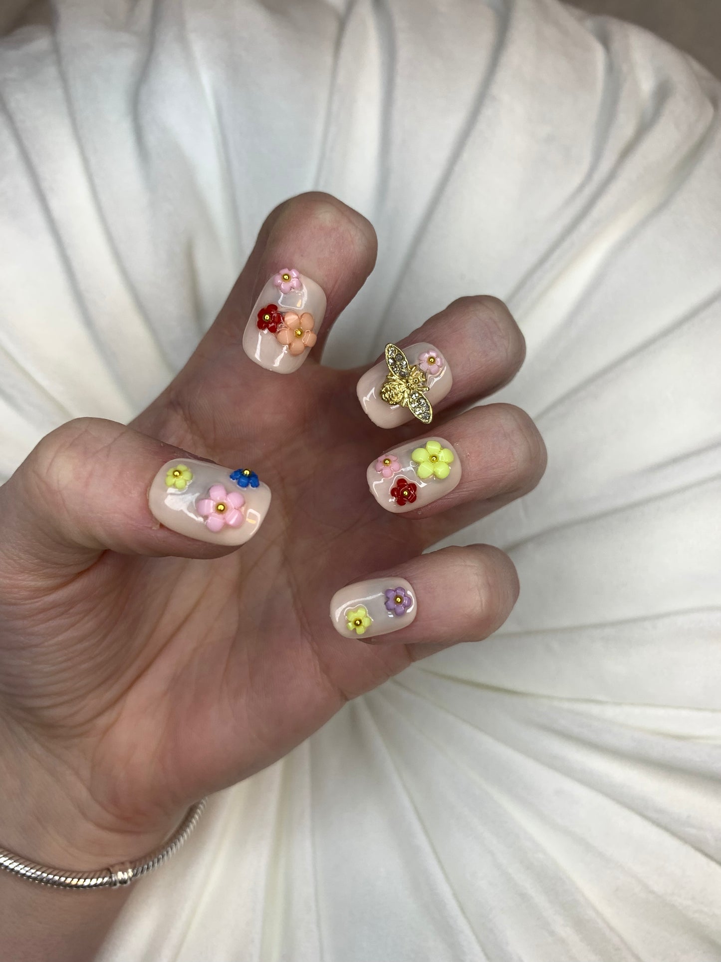 Spring sprinkles🧁💐 Extra short oval 30 pieces