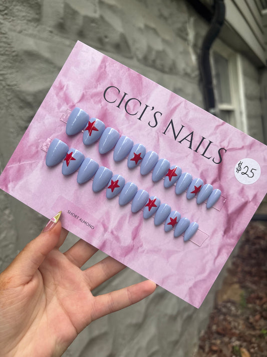 ❤️⭐️ short almond one size fits all