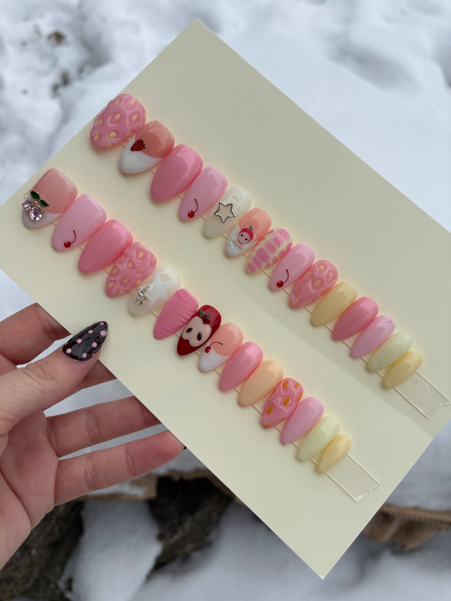 BBYG 🍎👼🏻 medium almond