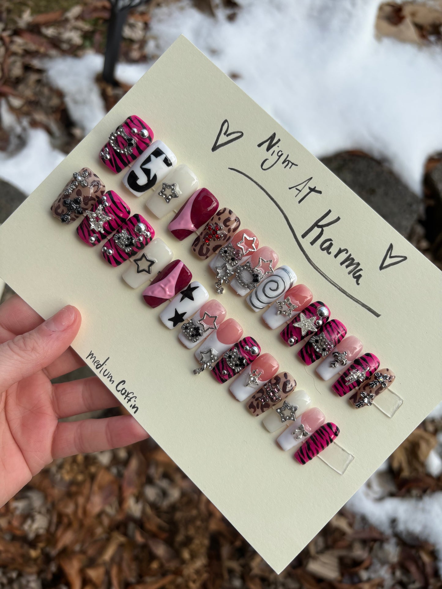 Night at Karma💝✨💎 medium coffin