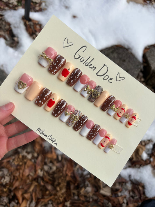 Golden Doe⚜️🦌 medium coffin