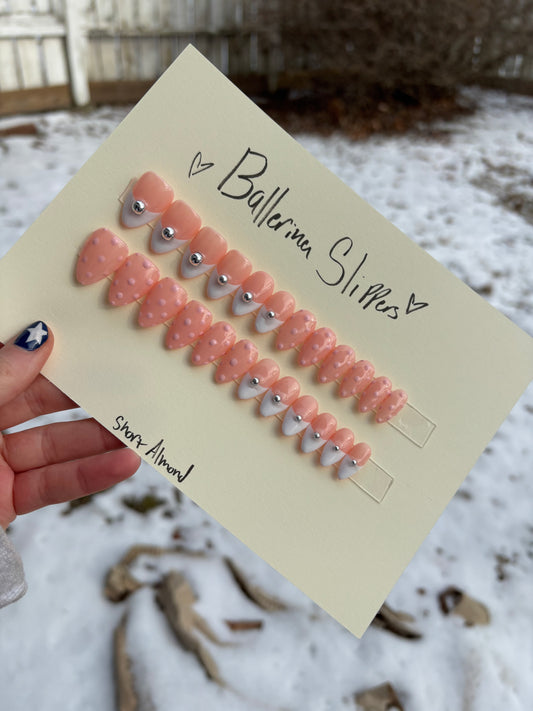 Ballerina slippers 🩰 short almond one size fits all