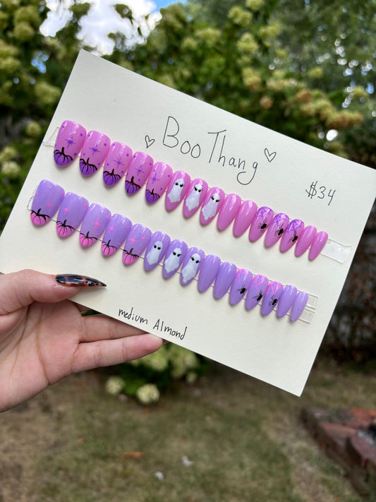 Boo thang 👻🎀 medium almond