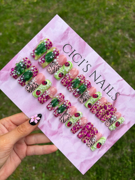 🐞🌱 long square one size fits all