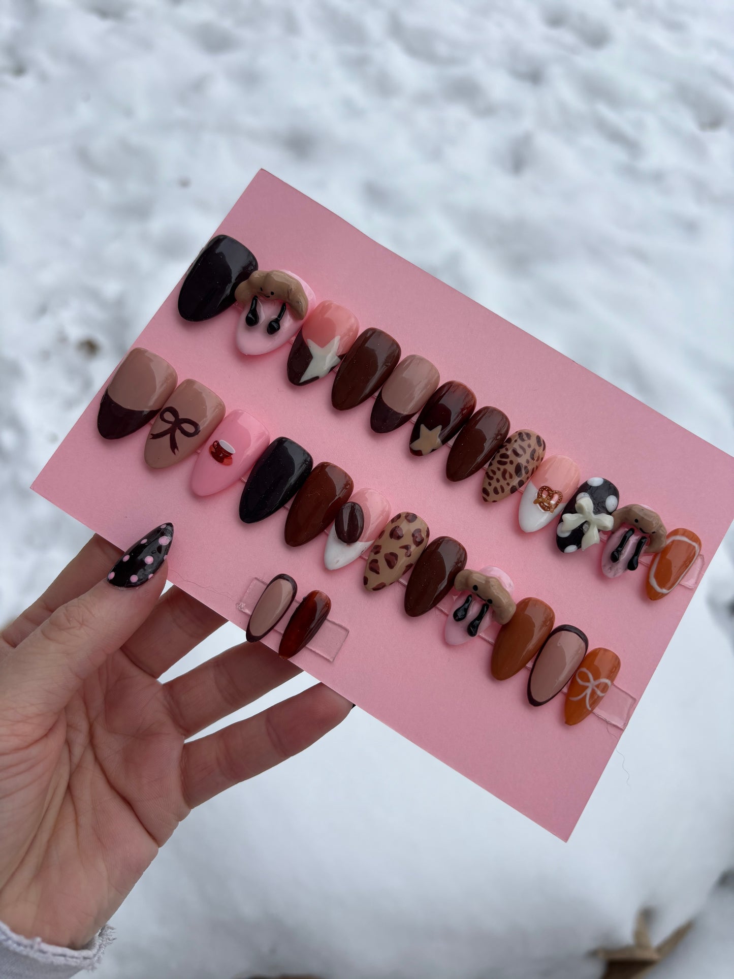 Cafe Cutie🥐☕️ medium almond