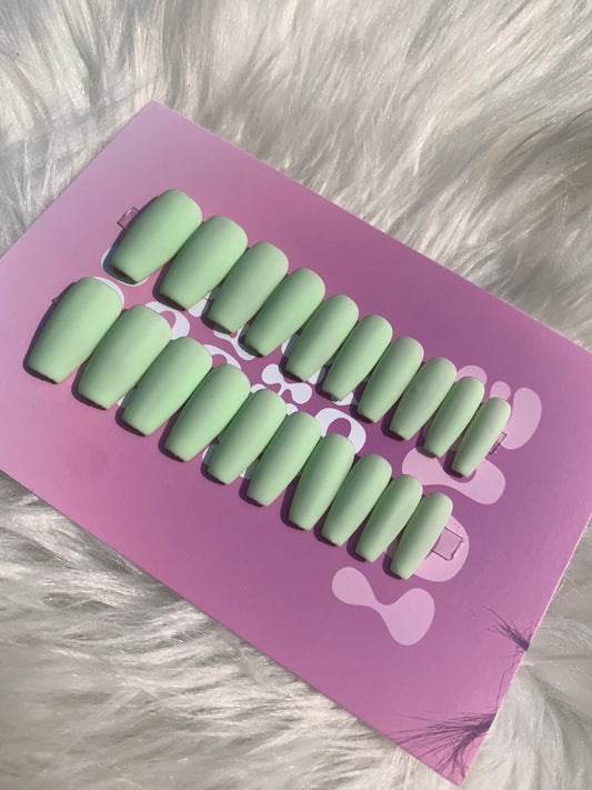 Honey dew🍈 Medium Coffin one size fits all