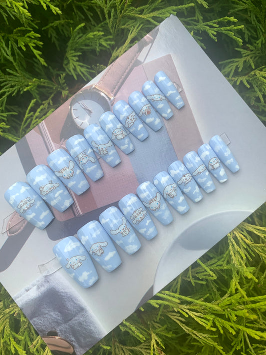 Cinnamonroll sky☁️ medium coffin 20 piece