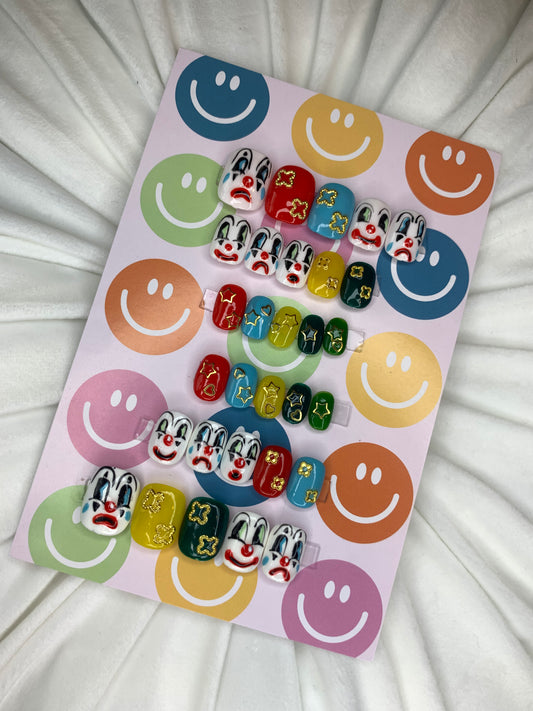 Circus party🎪🍿🎠 extra short oval 30 piece