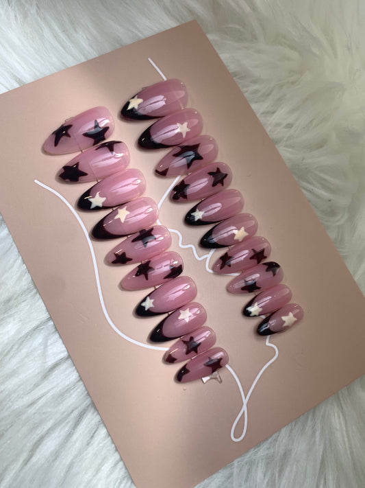 Star mood🤎⭐️ medium almond 20 piece